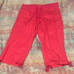 dāsh - Neon Pink Capri Pants